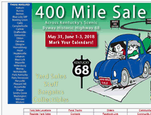 Tablet Screenshot of 400mile.com